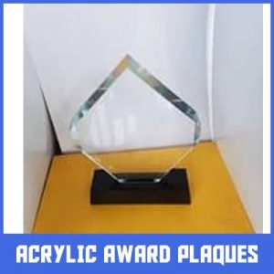 acrylic awards plaques in lagos by Excellence Awards International