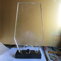 Crystal Plaque By Excellence Awards International By Excellence Awards International