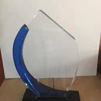 Blue 204 Acrylic Plaque By Excellence Awards International By Excellence Awards International