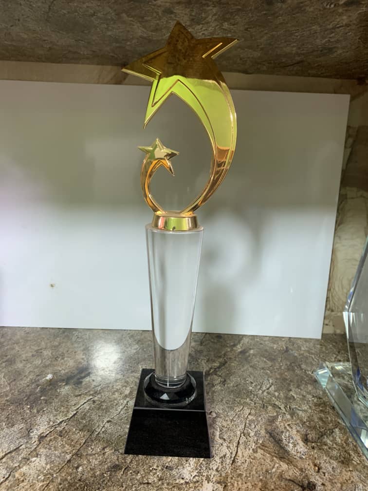 crystal plaque
