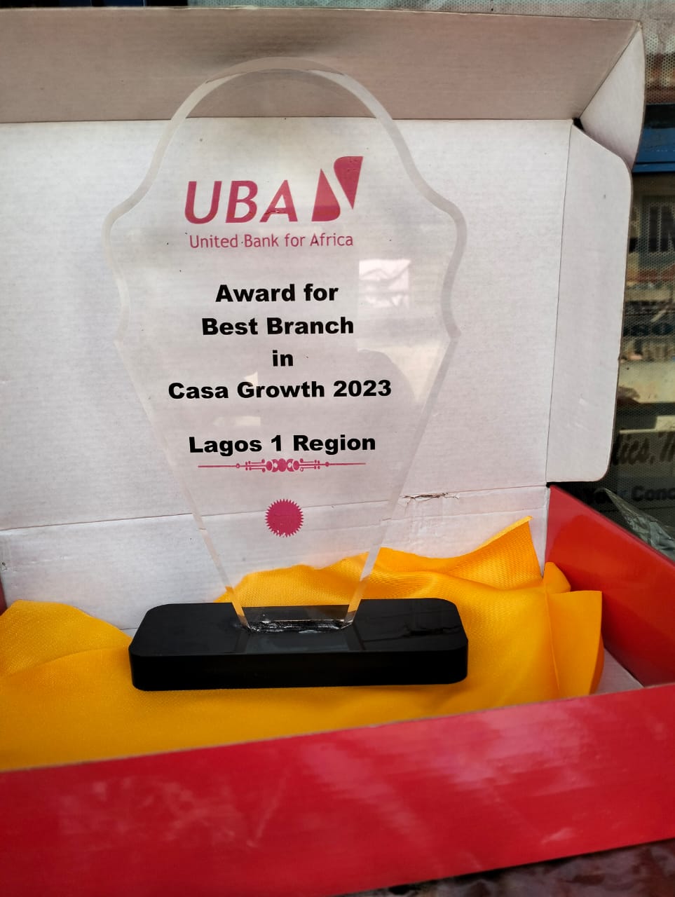Acrylic award plaques in Lagos, Nigeria Excellence Awards International